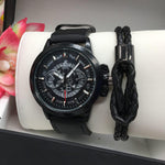 Montre HUBLOT Geneve Full Black + Bracelet